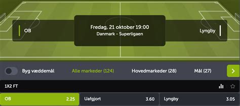 dagens odds forslag